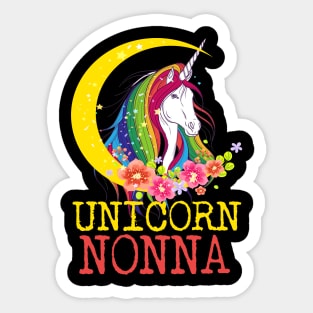 Unicorn Nonna Sticker